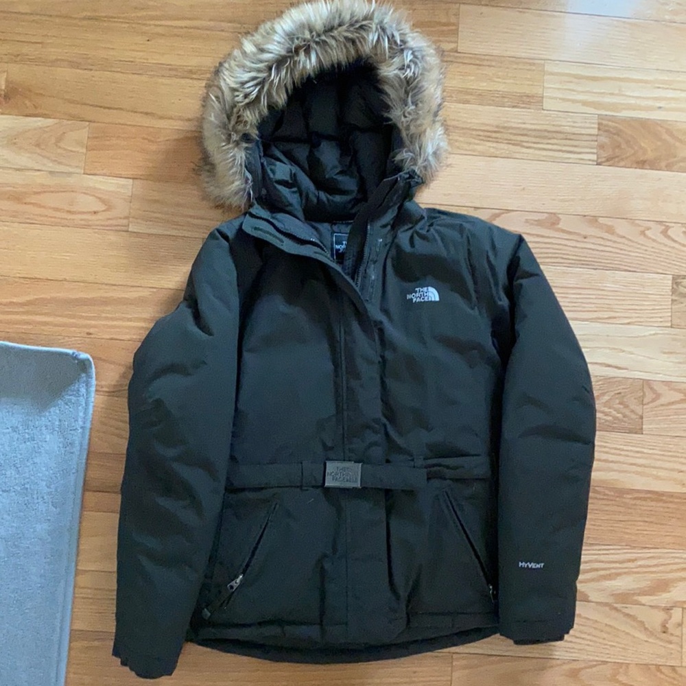 Green Woman Winter Jacket